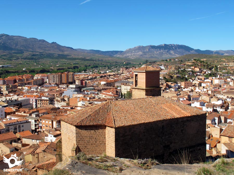 Panoramic view from the castle in Arnedo