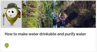 Go to How to make water drinkable and purify water