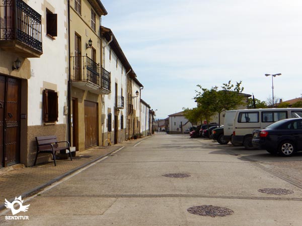Main street of the town