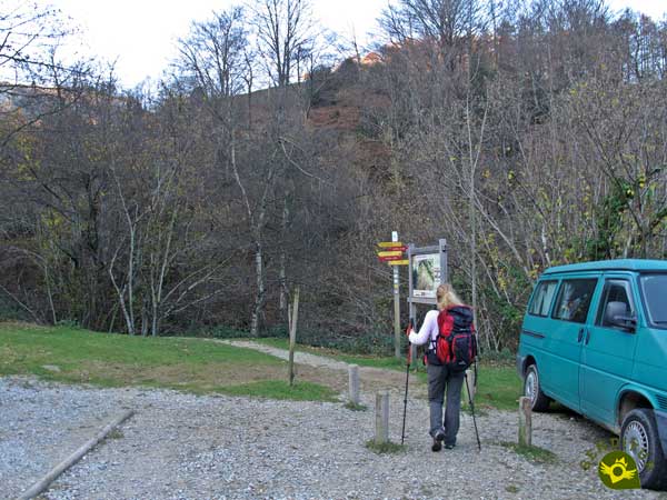 We start the route to Mount Aratz by the San Adrián Tunnel